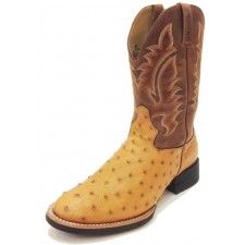 Bota de couro de Avestruz